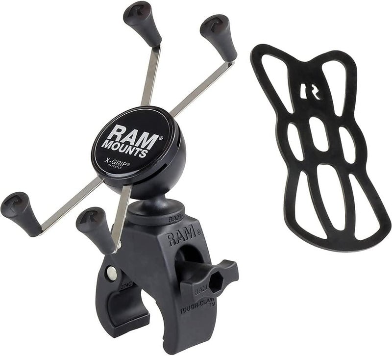 RAM Mounts X-Grip Large Phone Mount with RAM Snap-Link Tough-Claw RAM-HOL-UN10-400U for Motorcycle, ATV/UTV, Bike - Image 2